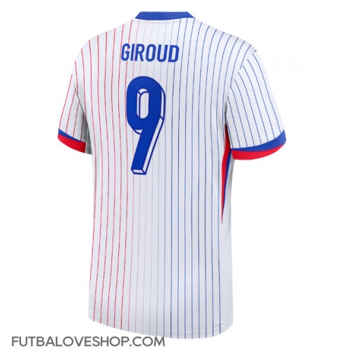 Dres Francúzsko Olivier Giroud #9 Preč ME 2024 Krátky Rukáv